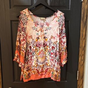 Democracy Multicolor Floral Blouse